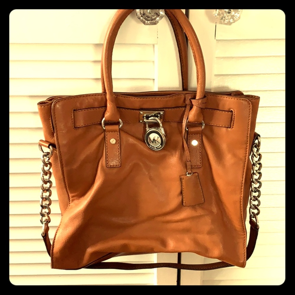 Michael Kors Hamilton bag in Luggage